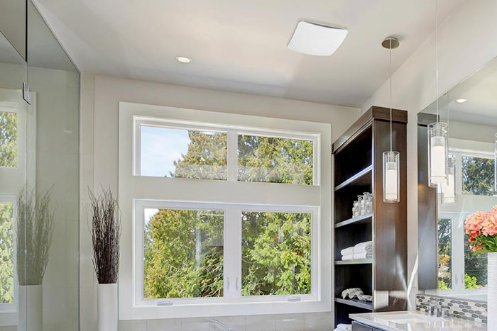 150CFM Bath Fan in bathroom